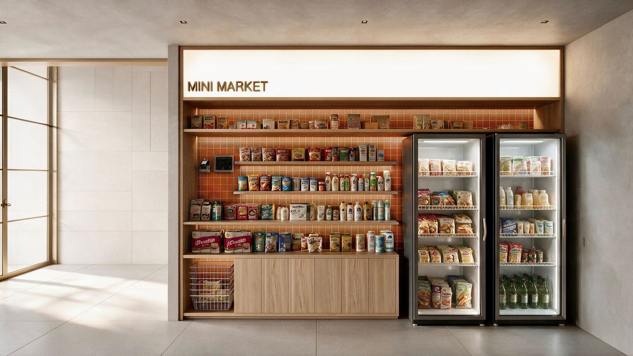 Mini market do Sansa Living